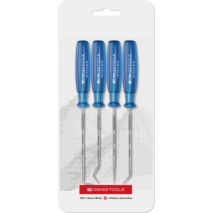 PB Swiss 4 Pce PickTool Set with Multicraft Handle in Skin Pack