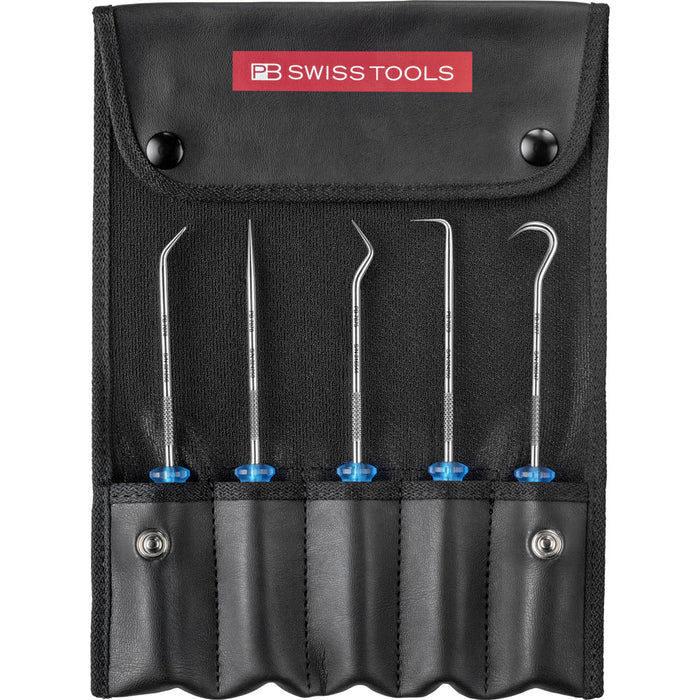 PB Swiss PickTool with Multicraft Handler 5 Pce Set in Roll-Up Case