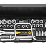 Elora Socket Set 1/2in bi-hexagon+XZN 31 Pce 10-32mm 770-LXZNU