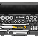 Elora Socket Set 1/2in bi-hexagon+XZN 30 Pce 10-32mm 770-OKLXZNK