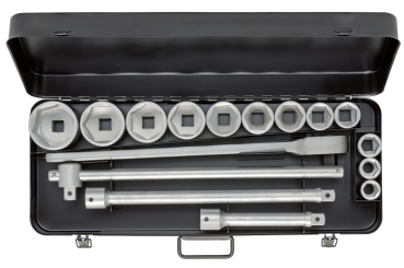 Elora Socket Set 3/4in bi-hexagon 16 Pce 22-60mm 770-S12 MU