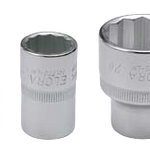 Elora Socket 1/2in bi-hexagon 770-LA 7/8in AF
