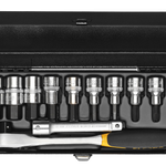 Elora Socket Set 1/2in inside-hexagon 12 Pce 4-19mm 770-KINMU
