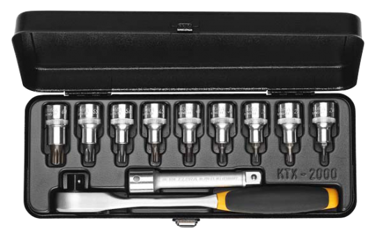 Elora Socket Set 1/2in TORX® 11 Pce 20-60mm 770-KTTXK