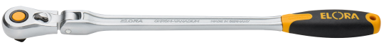 Elora 770-L115GF Reversible Ratchet with Hinge 1/2