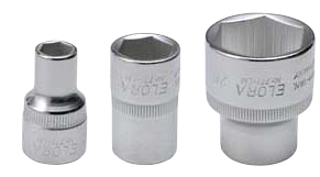 Elora Socket 1/2in hexagon 771-LA 1/2in AF