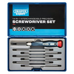 Draper Expert Soft Grip Precision Screwdriver Set, 6 Pce
