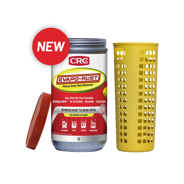 CRC Evapo-Rust Heavy Duty Rust Remover Canister 1L