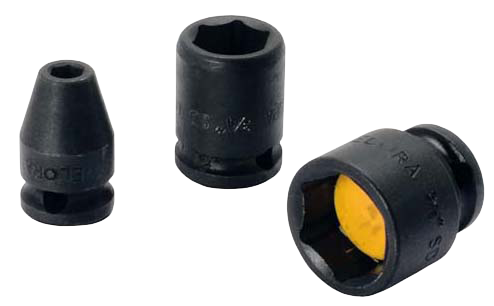 Elora Impact Socket 3/8in with Magnetic Insert hexagon 789MG-17mm