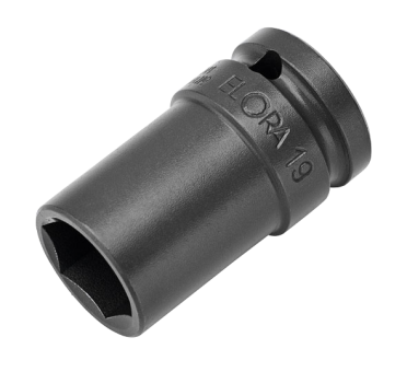 Elora Impact Socket 1/2in thin walled hexagon 790DW-17mm