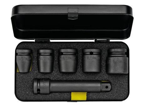 Elora Impact Socket Set 1/2in 6 pcs. 790 S6A