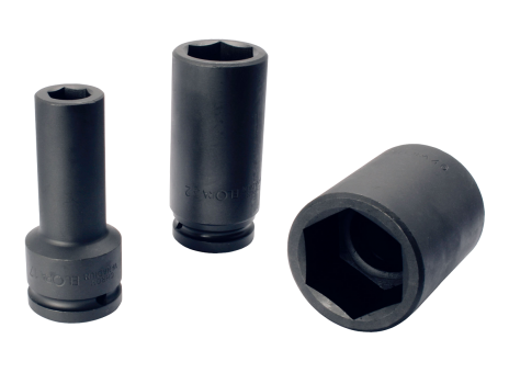 Elora Impact Socket 3/4in Extra Deep hexagon 791LT-50mm