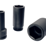 Elora Impact Socket 3/4in Extra Deep hexagon 791LT-33mm