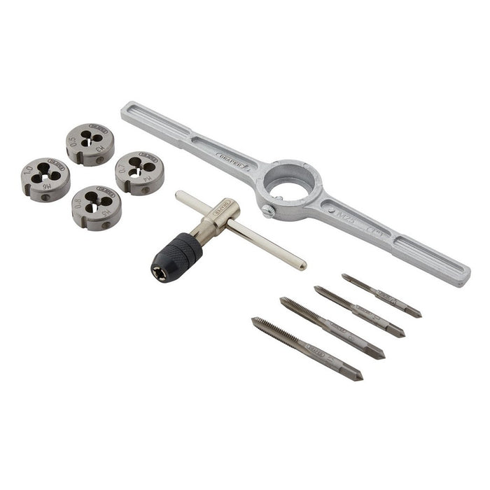 Draper Tools Metric Tap and Die Set, 10 Pce