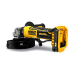 Dewalt 18V XR Brushless 125mm Bodygrip Angle Grinder Skin Only DCG404N-XJ