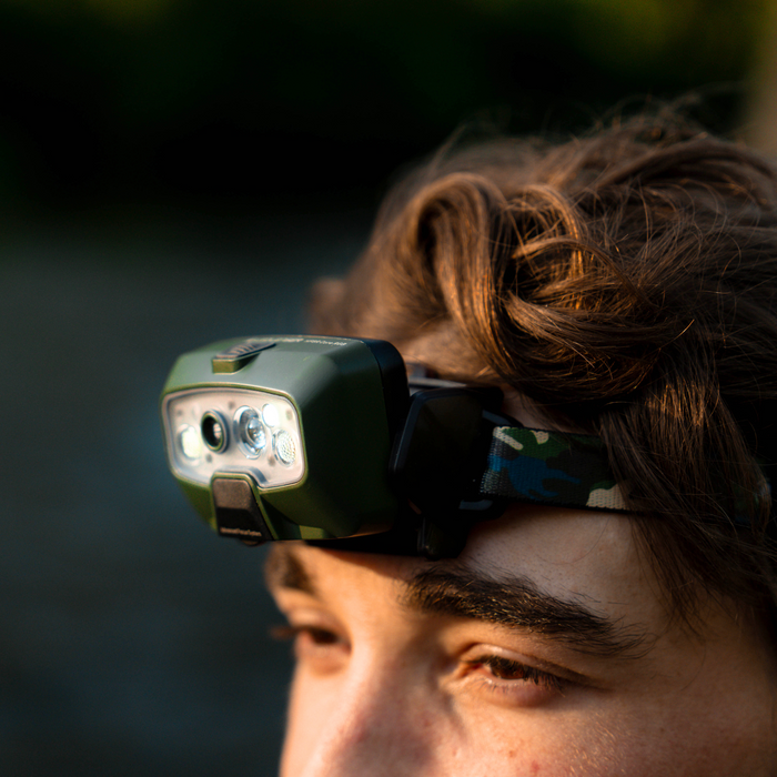 Ledlenser HF8R Core RGB 1600lm Rechargeable IP68 Adaptive Light Beam Technology Headlamp Camo