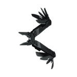 Leatherman 17 Tool Rebar Multi-Tool Black with Molle Sheath