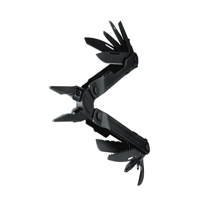 Leatherman 17 Tool Rebar Multi-Tool Black with Molle Sheath