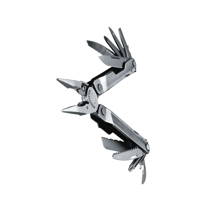 Leatherman 17 Tool Rebar® Multi-Tool Stainless with Nylon Sheath
