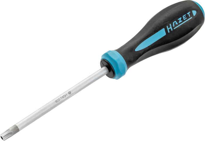 Hazet Hexanamic Tamper-Resistant Torx Screwdriver 802-T45H 