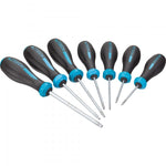 Hazet 7 Pce Hexanamic Tamper-Resistant Torx Screwdriver Set 802TH/7