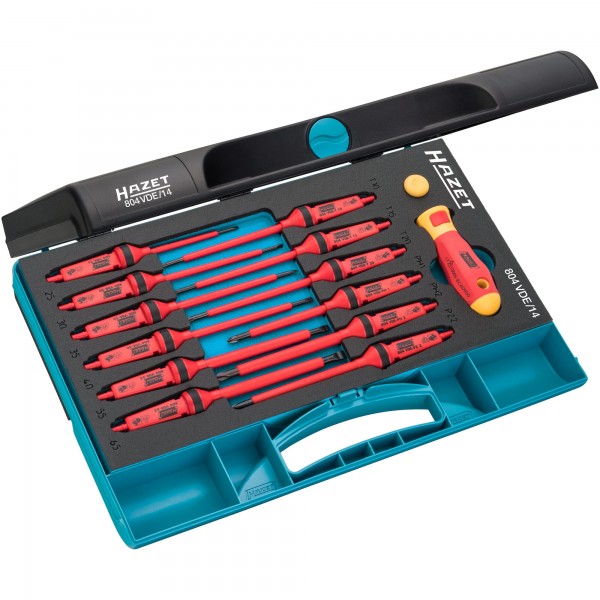Hazet 14 Pce VDE Screwdriver Set 804VDE/14