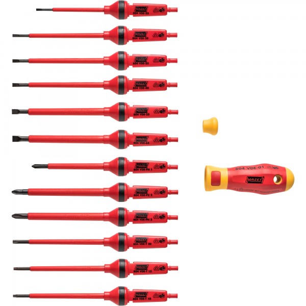 Hazet 14 Pce VDE Screwdriver Set 804VDE/14