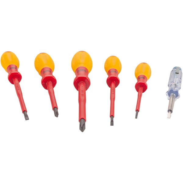 Hazet 6 Pce SL & PH VDE Screwdriver Set 810/6VDE