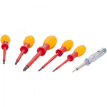 Hazet 6 Pce SL & PH VDE Screwdriver Set 810/6VDE