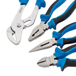 Draper Tools Soft Grip Pliers Set (4 piece)