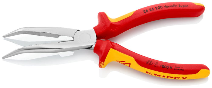 Knipex 26 26 200 VDE Snipe Nose Side Cutting Pliers