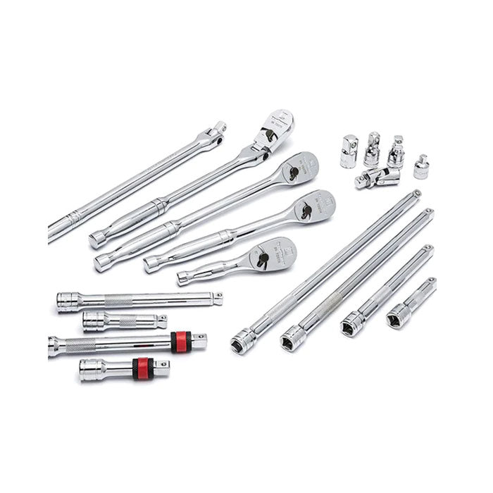 Universal Drive Set Gearwrench 18 Pc. 3/8in Drive Ratchet and Drive Tool Set For Sale ...