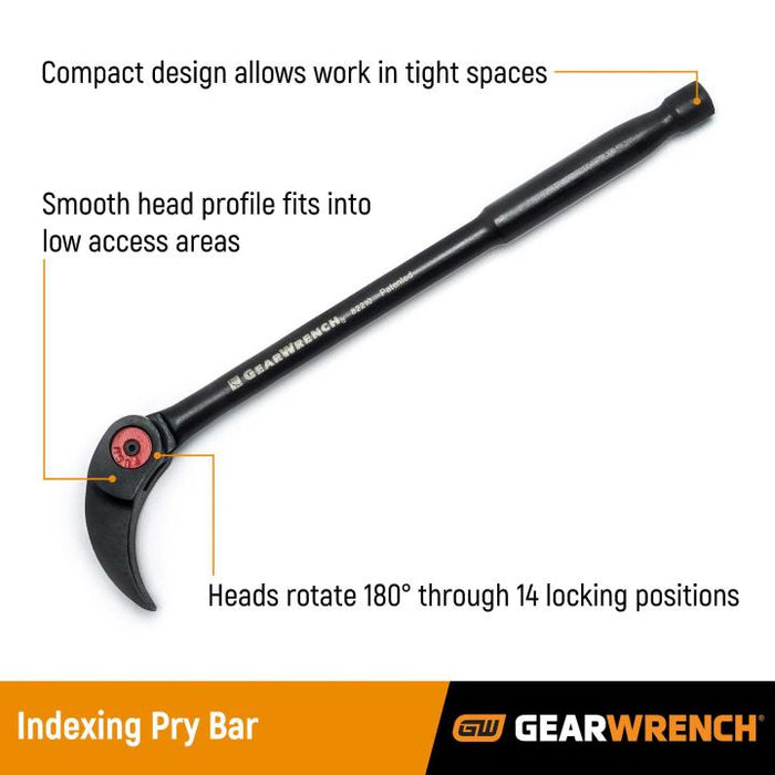 Gearwrench 406mm (16”) Indexing Pry Bar