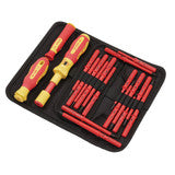 Draper Expert XP1000® VDE Interchangeable Torque Screwdriver Set, 19 Pce