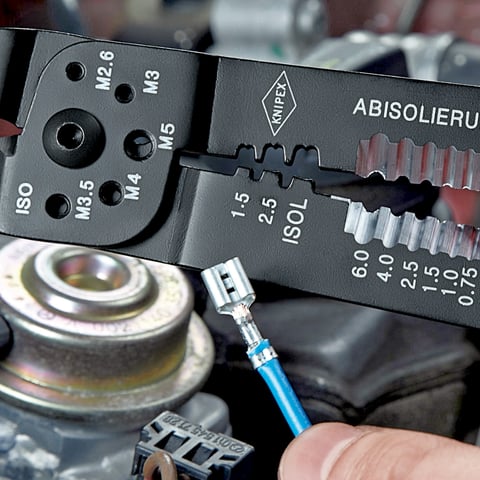 Knipex 97 21 215 SB Crimping Pliers 230mm
