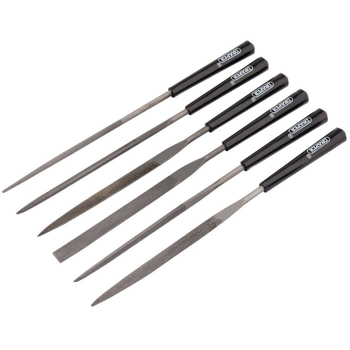 Draper Tools 140mm Needle File Set (6 Piece)