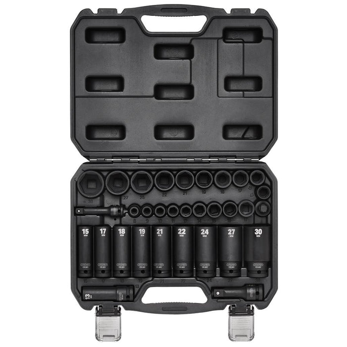 Draper Tools HI-TORQ® Impact Socket Set 3/8