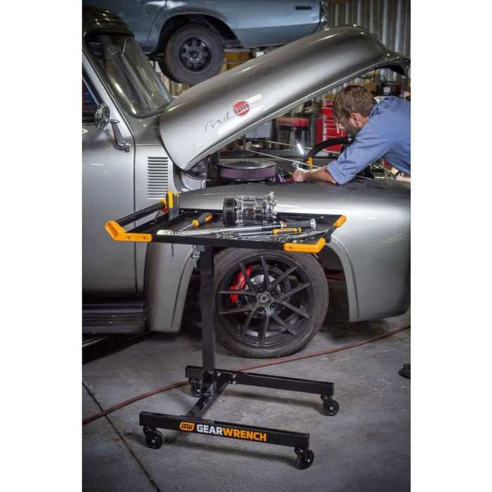 Gearwrench Adjustable Height Mobile Work Table 35