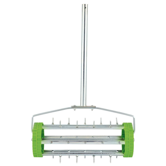 Draper Tools Rolling Lawn Aerator Spiked Drum, 450mm