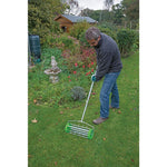 Draper Tools Rolling Lawn Aerator Spiked Drum, 450mm