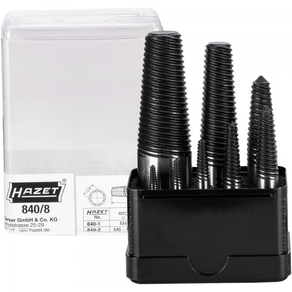 Hazet 8 Pce Screw Extractor Set 840/8