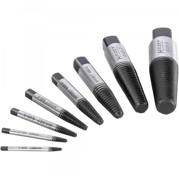 Hazet 8 Pce Screw Extractor Set 840/8