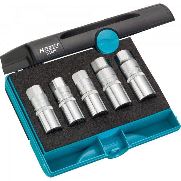 Hazet 5 Pce 1/2in Stud Extractor Set 844/5