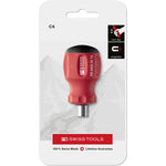 PB Swiss 8452 M SwissGrip Stubby Universal Bit Holder for Precision Bits in Skin Pack