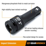 Gearwrench 4 Pc. 1/2