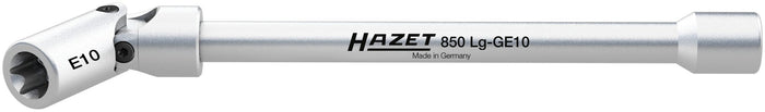 Hazet 1/4in Torx Socket & Extension 850LG-GE10 Outside Torx Profile E10