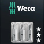 Wera 855/1 Pozi Bits Bits 3 Piece 073311