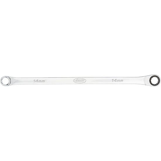 Vigor 14mm Ratcheting Box-End Wrench Extra Long V7031-14