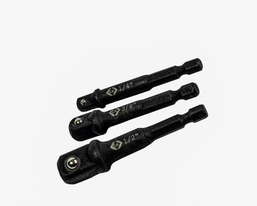 C.K Vorteck Impact Socket Adaptors 150mm 3 Piece T4572