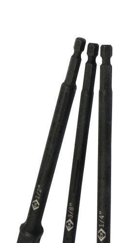 C.K Vorteck Impact Socket Adaptors 150mm 3 Piece T4572